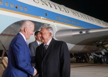 Califica AMLO de ‘buen encuentro’ plática con Biden abordo de ‘La Bestia’
