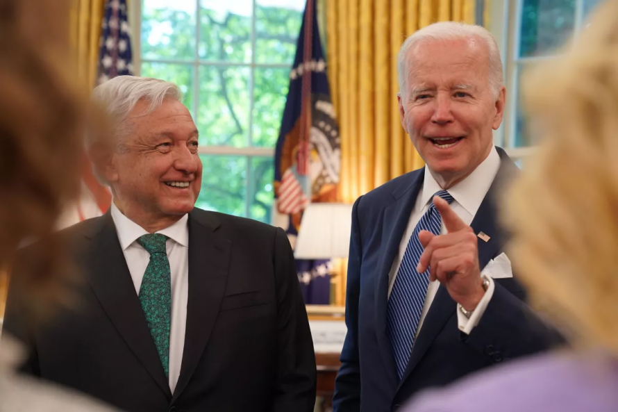 Viajará AMLO con Joe Biden en ‘La Bestia’ del AIFA a Palacio Nacional