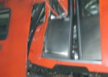 Vagones del Metro chocan entre sí en estación La Raza de Línea 3