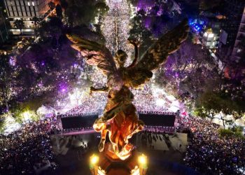 Más de 200 mil personas despidieron 2024 en el Ángel con el High Energy de Polymarchs