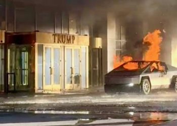 Investigan como posible acto terrorista explosión de Cybertruck frente a Trump Hotel en Las Vegas