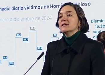 Diciembre, mes con el menor promedio diario de homicidios de 2024: SNSP