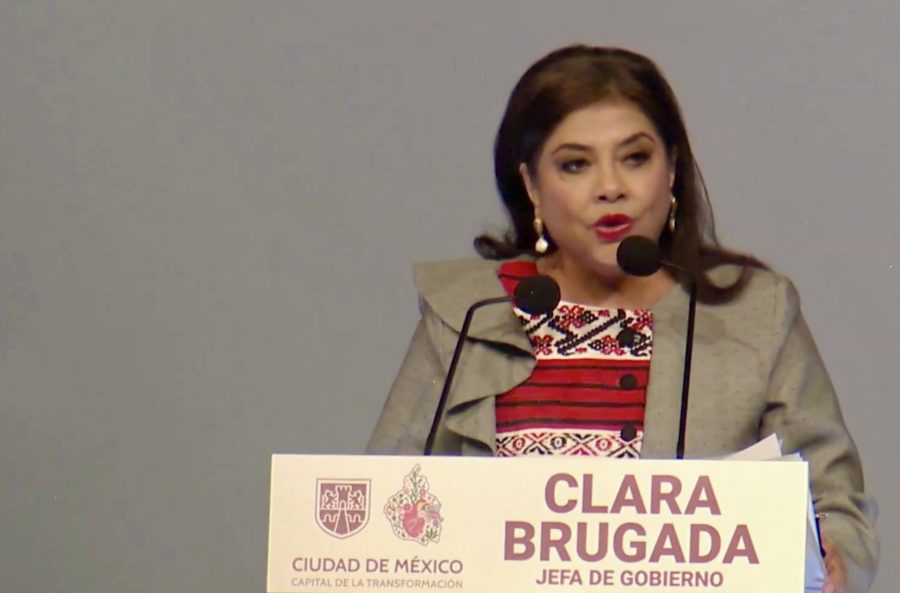 Rinde Brugada informe por 100 días de gobierno en la CDMX