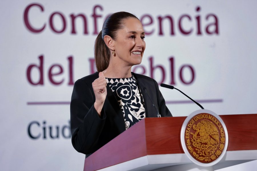 Anuncia Sheinbaum que conversaciones bilaterales con EU podrían comenzar hoy