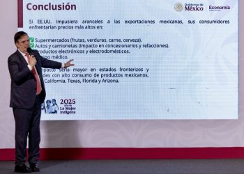 Aranceles de EU serían un “error estratégico”, impactarían a millones de familias estadounidenses: Ebrard