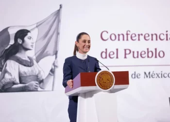 Después de conversación con Trump, anuncia Sheinbaum que aranceles se ponen en pausa por un mes