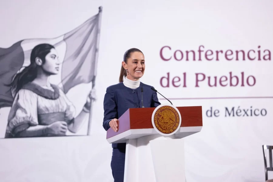 Después de conversación con Trump, anuncia Sheinbaum que aranceles se ponen en pausa por un mes