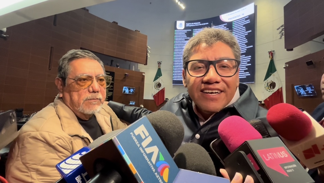 Anuncian Félix Salgado y Saúl Monreal que votarán a favor de reforma que prohíbe el nepotismo