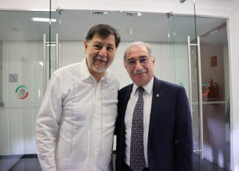 Presentará Sheinbaum en el Zócalo propuestas “muy fuertes” para responder a Trump por aranceles: Fernández Noroña