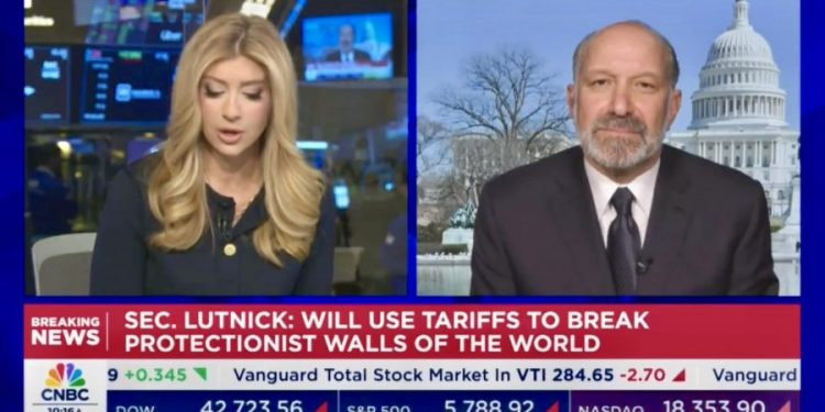 Productos de México y Canadá que cumplan con el T-MEC podrían quedar eximidos de aranceles: Howard Lutnick