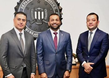 Se reúne García Harfuch con Kash Patel, director del FBI; dialogan sobre envío de 29 narcos a EU