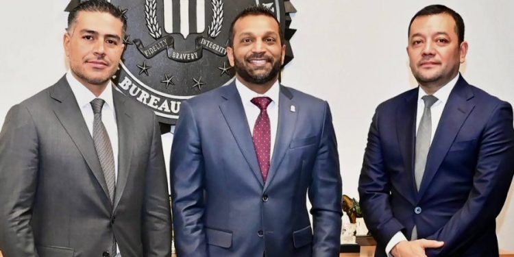 Se reúne García Harfuch con Kash Patel, director del FBI; dialogan sobre envío de 29 narcos a EU