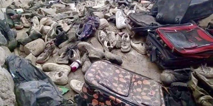 Hallan más de 200 pares de zapatos en crematorios clandestinos de Jalisco
