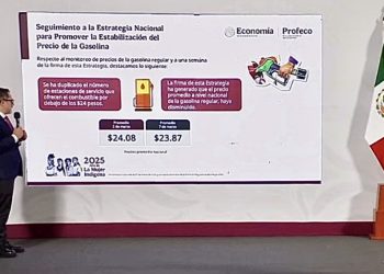 Se registra reducción en el costo de gasolina Magna, afirma PROFECO