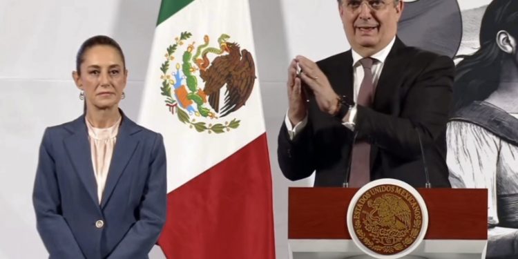 Inician consultas sobre aranceles impuestos por EU; se actuará “con sangre fría y firmeza”: Ebrard