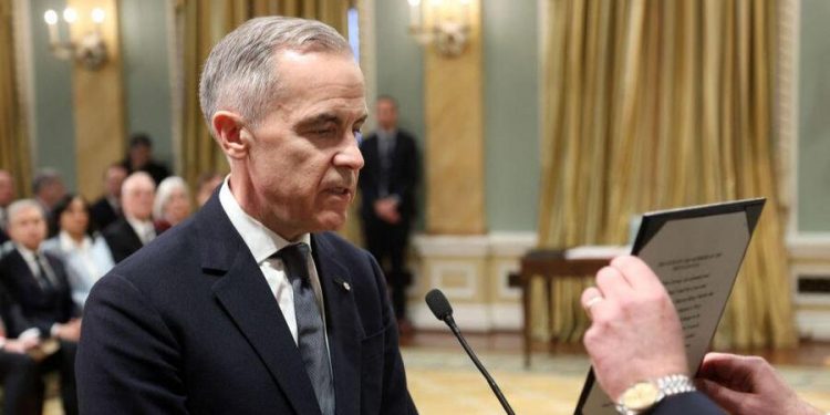 Asume Mark Carney como primer ministro de Canadá