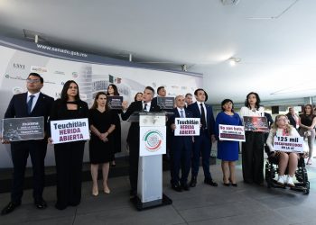 Exige bancada del PRI destitución de Fernández Noroña como presidente del Senado