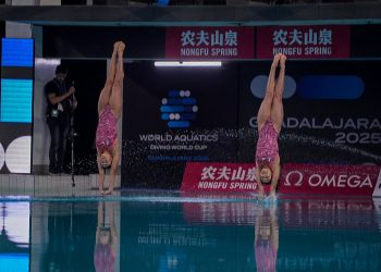Ganan Lía y Mía Cueva primera medalla para México en Mundial de Clavados