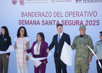 Inicia Operativo Semana Santa Segura 2025 en CDMX