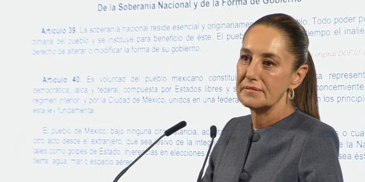 Sheinbaum designa a titular de Segob para representar a México en funeral del Papa