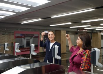 Sheinbaum y Brugada reabren tramo modernizado de la Línea 1 del Metro