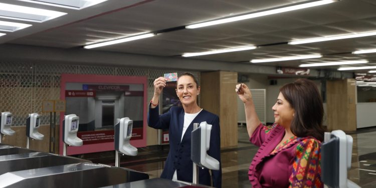 Sheinbaum y Brugada reabren tramo modernizado de la Línea 1 del Metro