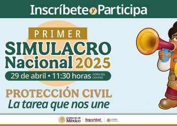 Simulacro Nacional 2025 se realizará el martes a las 11:30 horas