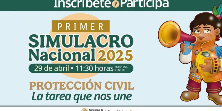 Simulacro Nacional 2025 se realizará el martes a las 11:30 horas