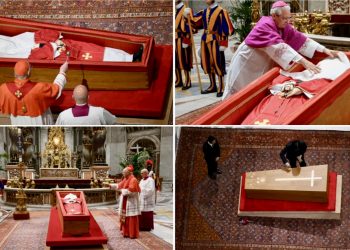 Sellan el féretro del Papa Francisco en solemne ceremonia privada en el Vaticano