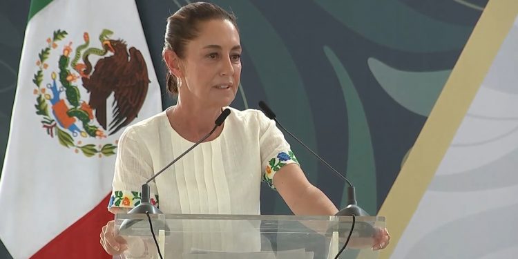 Sheinbaum advierte: “México no será piñata de campañas en EEUU”
