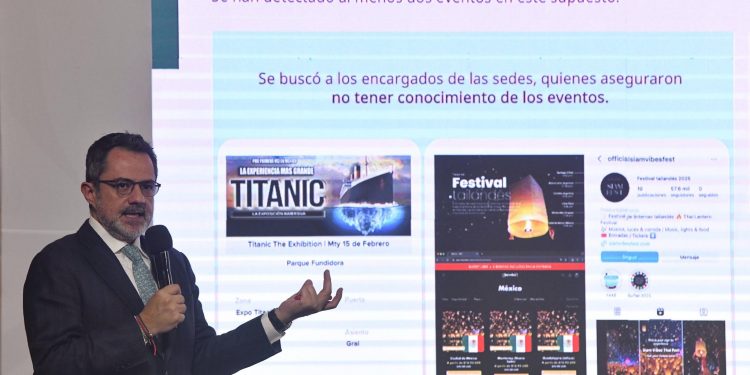 Alerta PROFECO por fraudes en eventos falsos