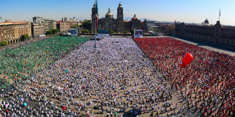 “En México construimos paz, prosperidad y elegimos ser un país libre y soberano”, Sheinbaum al encabezar Clase Nacional de Boxeo