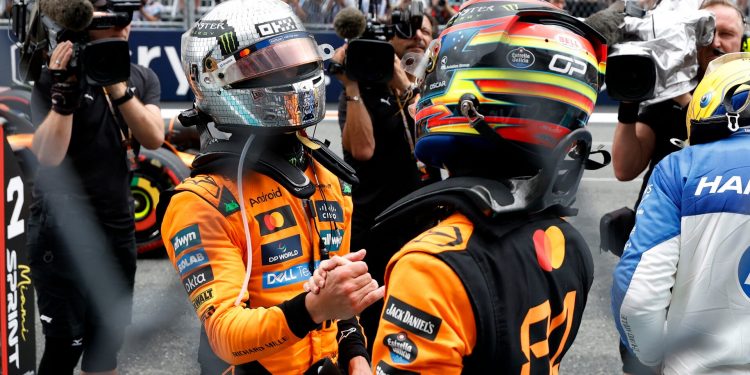 Norris gana la carrera sprint del GP de Miami y recorta la ventaja de Piastri