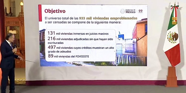 Infonavit identifica 933 mil viviendas “emproblemadas” de administraciones pasadas