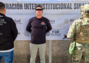 Detienen en Culiacán al “Chuy”, integrante del Cártel de Sinaloa; tiene orden de extradición