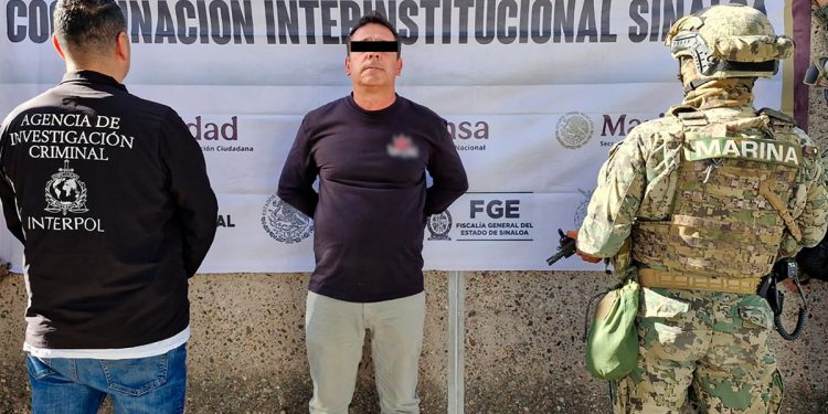 Detienen en Culiacán al “Chuy”, integrante del Cártel de Sinaloa; tiene orden de extradición