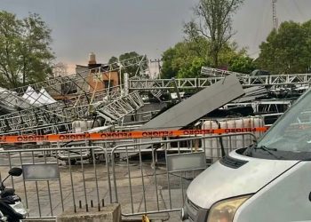 Accidente en GAM previo a concierto de Alicia Villarreal deja seis heridos