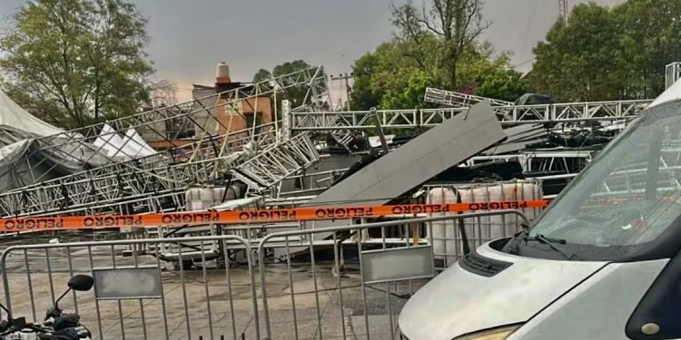 Accidente en GAM previo a concierto de Alicia Villarreal deja seis heridos