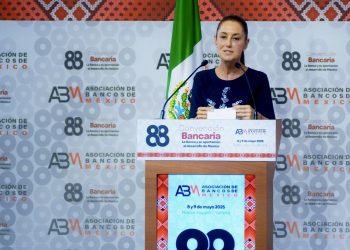 Mayor acceso al crédito, clave para el bienestar social: Sheinbaum en 88 Convención Bancaria