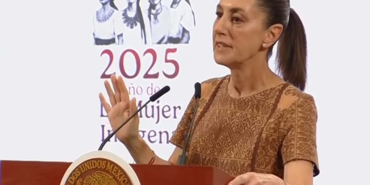 Sheinbaum defiende el nombre del Golfo de México ante Google