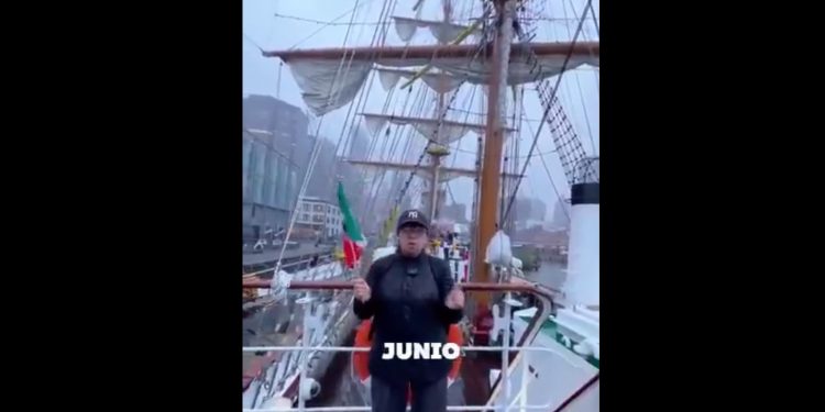 Marko Cortés exige sanción por uso proselitista del Buque Escuela Cuauhtémoc