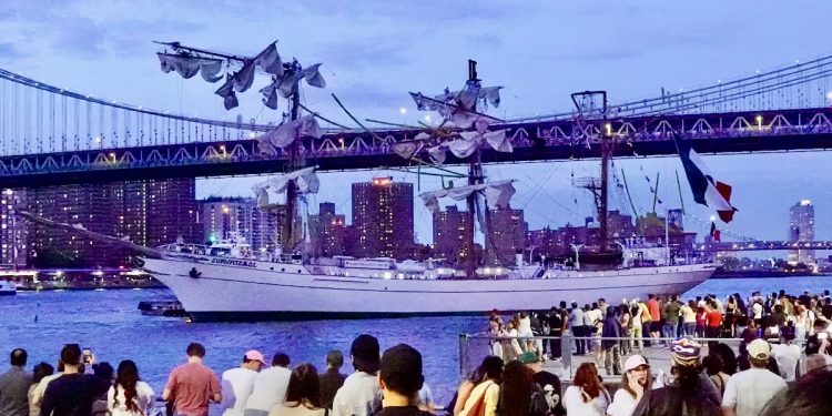 “Lamentamos que esto se use políticamente, porque fue un accidente”, Sheinbaum sobre choque del buque Cuauhtémoc