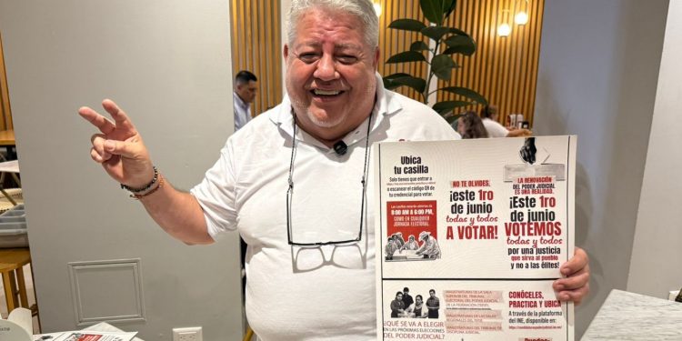 Morena estima más de 20 millones de votantes en elección judicial del 1 de junio