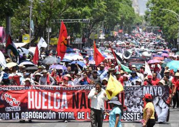 Sheinbaum ve afinidad entre CNTE y oposición en intento de boicot a elección judicial