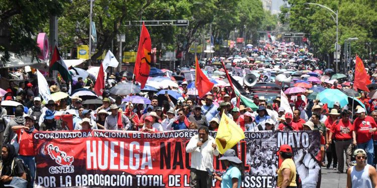 Sheinbaum ve afinidad entre CNTE y oposición en intento de boicot a elección judicial