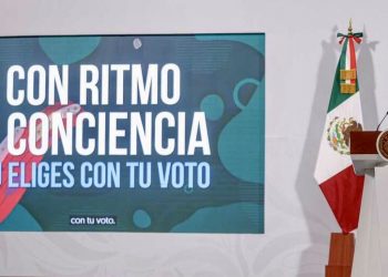 Difunde Sheinbaum cumbia informativa para promover voto en elección judicial