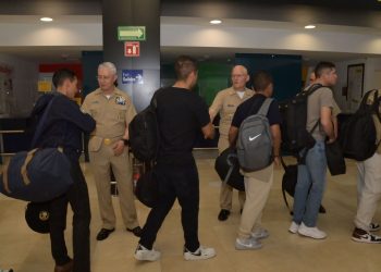 Tras incidente en Nueva York, cadetes y tripulación del “Cuauhtémoc” arriban a Veracruz