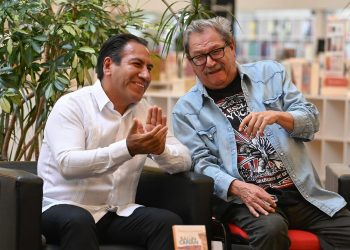 Firman Eduardo Ramírez y Paco Ignacio Taibo II convenio “Leyendo por la paz” para fomentar la lectura en Chiapas