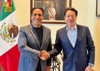 Eduardo Ramírez y Mario Delgado fortalecen agenda educativa para Chiapas