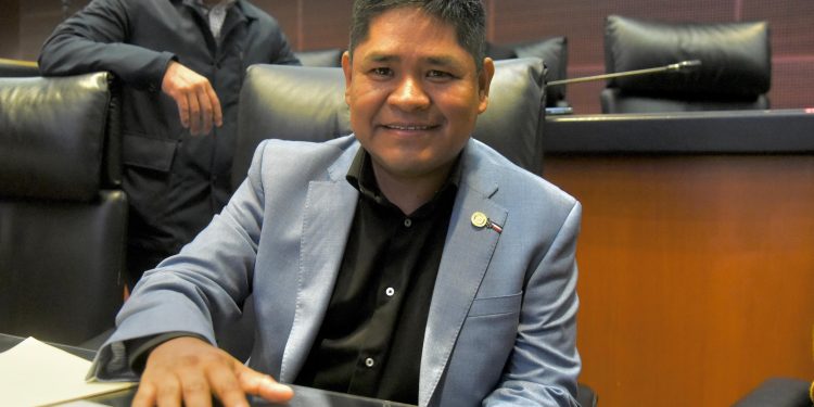 Erasmo Catarino, ganador de La Academia, rinde protesta como senador por el PVEM